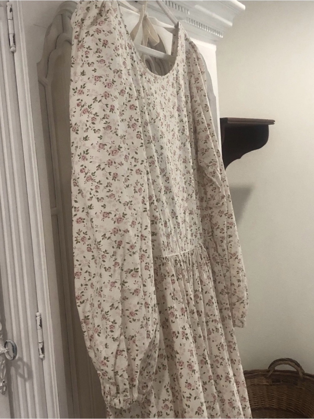NWOT Boyish x Free People “August” Tiered Cotton Maxi Dress - Picture 6 of 9